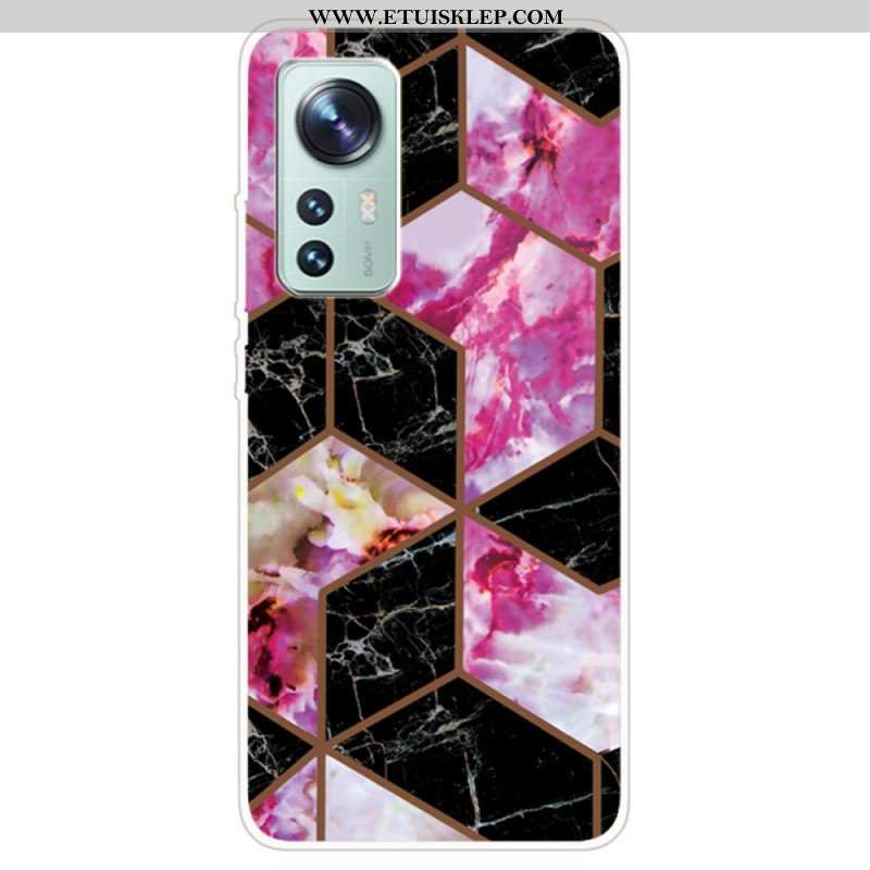 Futerały do Xiaomi 12 / 12X Marmur O Zmiennej Geometrii
